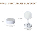 LINDO espelho com Led, Zoom e guarda objetos.