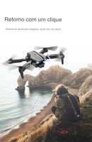 E99 PRO Drone quadcopter alça de controle remoto quatro eixos aeronaves HD 6k fotografia UAV fixação de altitude helicóptero brinquedos