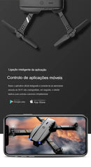 E99 PRO Drone quadcopter alça de controle remoto quatro eixos aeronaves HD 6k fotografia UAV fixação de altitude helicóptero brinquedos