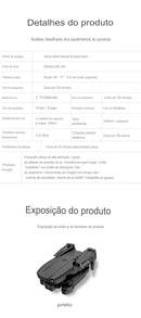 E99 PRO Drone quadcopter alça de controle remoto quatro eixos aeronaves HD 6k fotografia UAV fixação de altitude helicóptero brinquedos