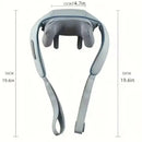 Massageador elétrico sem fio 3 mods para o ombro, pescoço, costas e cervical.