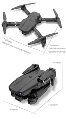 E99 PRO Drone quadcopter alça de controle remoto quatro eixos aeronaves HD 6k fotografia UAV fixação de altitude helicóptero brinquedos