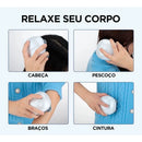 Pequeno Massageador Elétrico para couro cabeludo, ombro, pescoço. Os Pets adoram também.