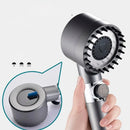 Chuveiro com ótima pressão e 3 modos, escova de massagem com filtro de spray ajustável,