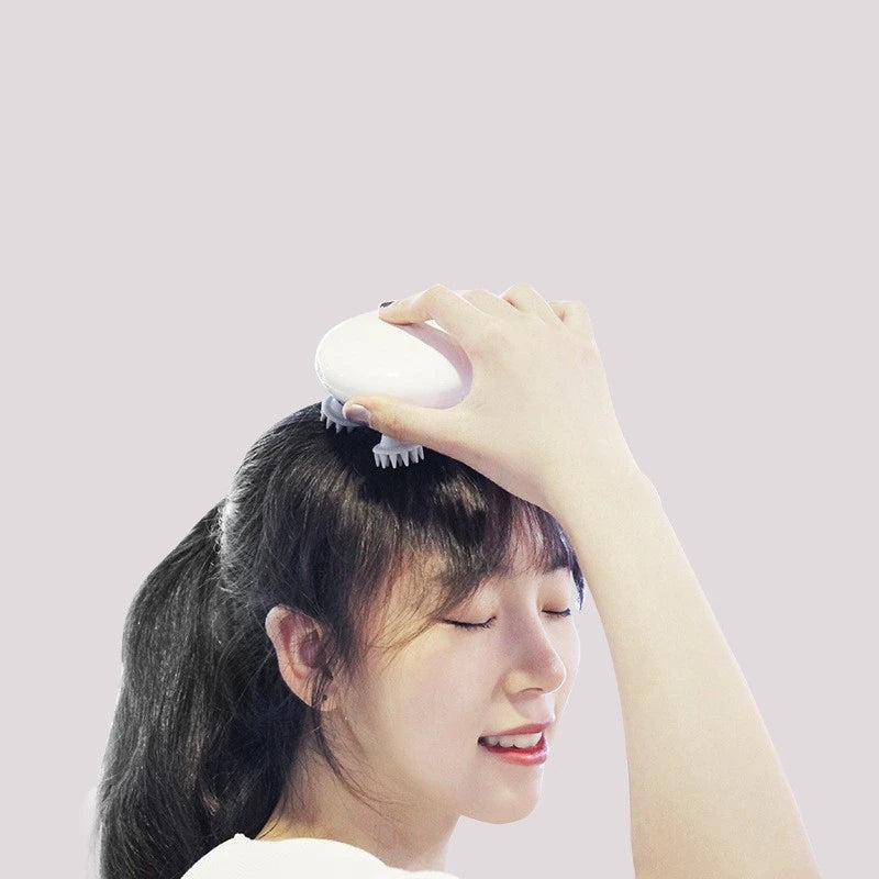 Pequeno Massageador Elétrico para couro cabeludo, ombro, pescoço. Os Pets adoram também.