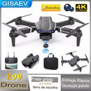 E99 PRO Drone quadcopter alça de controle remoto quatro eixos aeronaves HD 6k fotografia UAV fixação de altitude helicóptero brinquedos