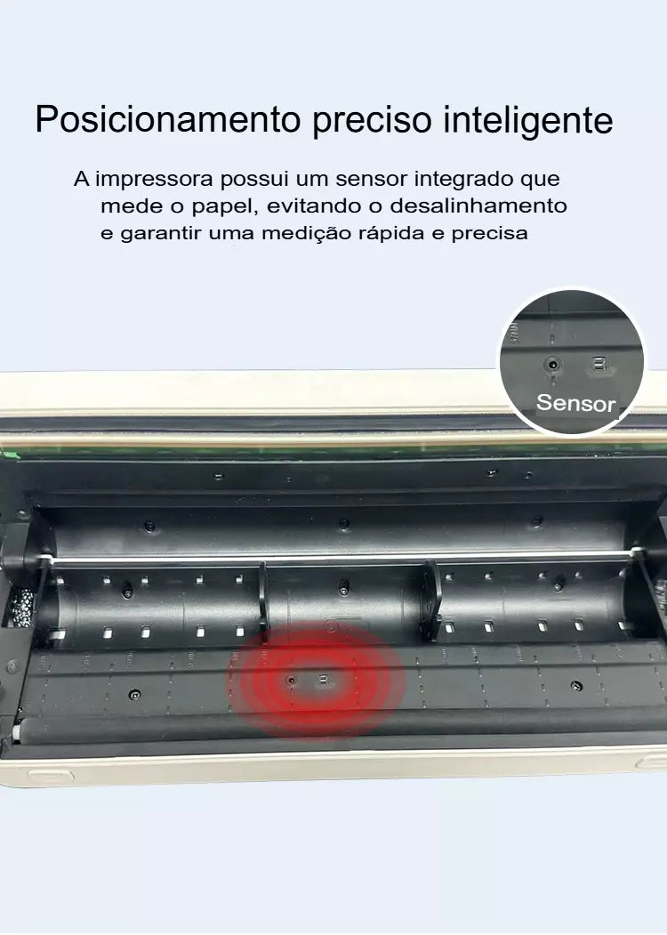 Impressora térmica portátil sem tinta a4, bluetooth, pdf, excel, palavra, documento, máquina de impressão, rolo de papel para escritório, trabalho, casa, escola