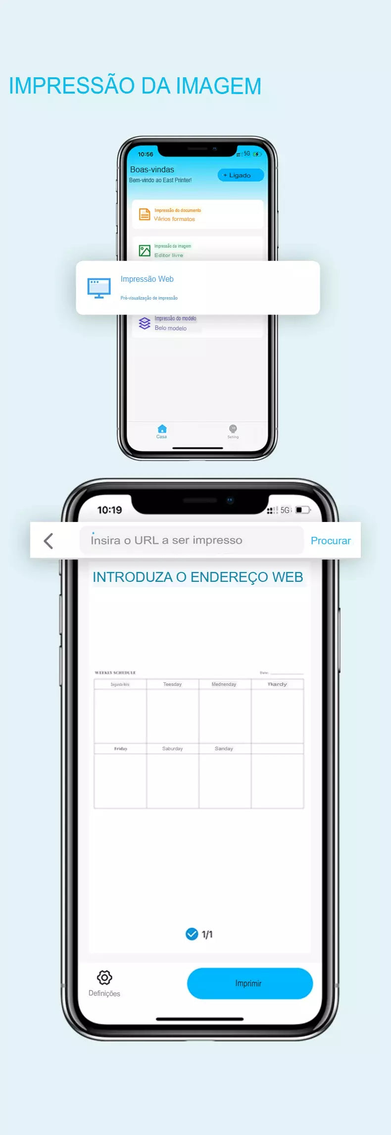 Impressora térmica portátil sem tinta a4, bluetooth, pdf, excel, palavra, documento, máquina de impressão, rolo de papel para escritório, trabalho, casa, escola
