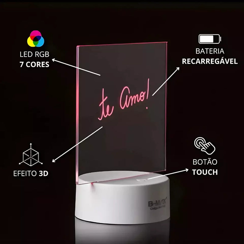 LED E Caneta Chave De Fenda Para, Lâmpada 3D
