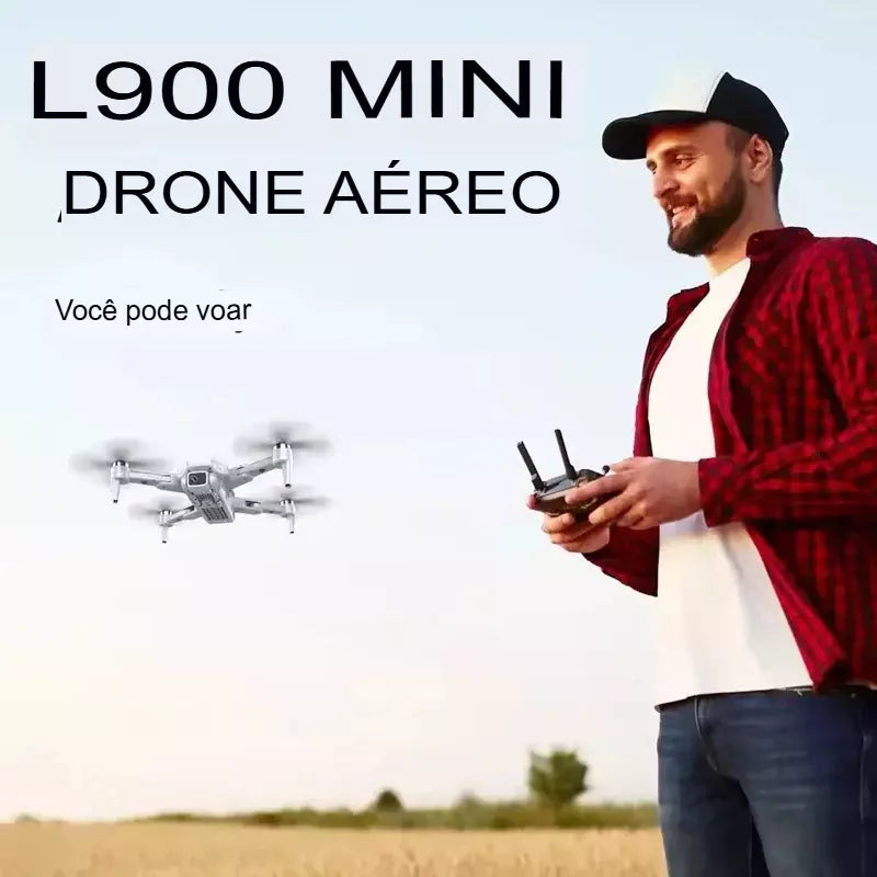 Drone L900 pro 4k profissional 5g GPS HD câmera dupla fotografia sem escova dobrável Quadcopter RC Distancer distância 1.2km Drones brinquedos