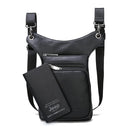 JEEP BULUO - Bolsas multifuncionais masculinas pequenas, transversal em couro rachado, de cintura fashion, JEEP ORIGINAL