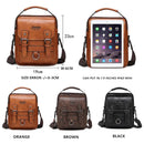 JEEP BULUO LANÇAMENTO!!! -  Bolsas de Negócios Multifuncionais Masculina,  Novas Bolsas de Ombro, Grande Capacidade, de Couro, Carteiro Bolsa Transversal PRODUTO ORIGINAL JEEP.