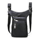 JEEP BULUO - Bolsas multifuncionais masculinas pequenas, transversal em couro rachado, de cintura fashion, JEEP ORIGINAL