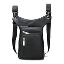 JEEP BULUO - Bolsas multifuncionais masculinas pequenas, transversal em couro rachado, de cintura fashion, JEEP ORIGINAL