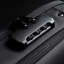 Bolsa de ombro masculina multifuncional antifurto com USB, transversal, transversal, para viagem, bolsa de peito, mochila mensageiro