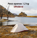 NATUREHIKE - Tenda de acampamento  para 1 pessoa Cloud Up, ultraleve, à prova d'água, para trilhas ao ar livre, mochila e trekking, com colchonete GRÁTIS