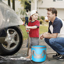 Chuveiro de acampamento  ao ar livre  portátil. Lavadora de carros, Regador de plantas Limpeza de animais de estimação, com Bomba elétrica