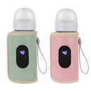 MILK-BABY, aquecedor de leite para bebês portátil com USB, aquecedor de mamadeiras, portátil para carro, acessórios de viagem ao ar livre