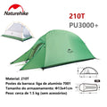 NATUREHIKE - Tenda de acampamento  para 1 pessoa Cloud Up, ultraleve, à prova d'água, para trilhas ao ar livre, mochila e trekking, com colchonete GRÁTIS
