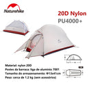 NATUREHIKE - Tenda de acampamento  para 1 pessoa Cloud Up, ultraleve, à prova d'água, para trilhas ao ar livre, mochila e trekking, com colchonete GRÁTIS