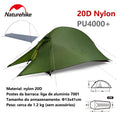 NATUREHIKE - Tenda de acampamento  para 1 pessoa Cloud Up, ultraleve, à prova d'água, para trilhas ao ar livre, mochila e trekking, com colchonete GRÁTIS