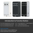 Teclado virtual portátil bluetooth com projeção sem fio, mini teclado sensível ao toque para computador e celular com função de mouse