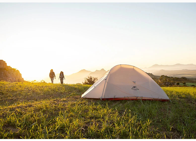 NATUREHIKE - Tenda de acampamento  para 1 pessoa Cloud Up, ultraleve, à prova d'água, para trilhas ao ar livre, mochila e trekking, com colchonete GRÁTIS