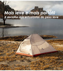 NATUREHIKE - Tenda de acampamento  para 1 pessoa Cloud Up, ultraleve, à prova d'água, para trilhas ao ar livre, mochila e trekking, com colchonete GRÁTIS