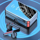 Fone de ouvidos sem fio S20 TWS  bluetooth com caixa de carregamento abafamento de ruído e LED