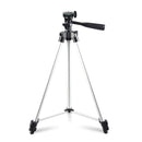 Tripé ajustável universal de altura profissional telescópico portátil para câmera,  celular smartphone fotografia 3110 vídeos