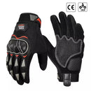 KEMI - MOTO Luvas de motocicleta  CE 1KP Luvas de equitação com juntas rígidas Tela sensível ao toque Luvas táticas para motociclismo Motocross ATV UTV
