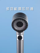 Chuveiro com ótima pressão e 3 modos, escova de massagem com filtro de spray ajustável,