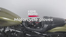 KEMI - MOTO Luvas de motocicleta  CE 1KP Luvas de equitação com juntas rígidas Tela sensível ao toque Luvas táticas para motociclismo Motocross ATV UTV